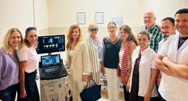 Karşıyaka Rotary Kulübü, Behçet Uz Çocuk Hastanesi’nde umutları yeşertti