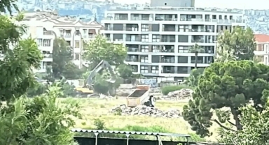 Karşıyaka Stadı'nda hafriyat çalışmaları başladı