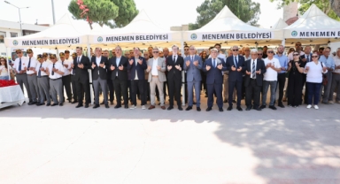 Şehit Kemal Bey Menemen'de unutulmadı
