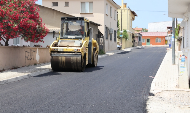 Urla’da asfalt seferberliği: Altyapı büyük ölçüde tamamlandı, yollar yenileniyor