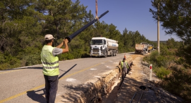 Urla’ya 40 kilometrelik içme suyu hattı