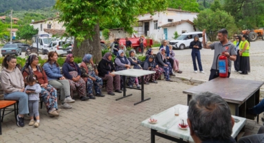 Yangınlara karşı köy halkı bilinçlenip örgütleniyor!