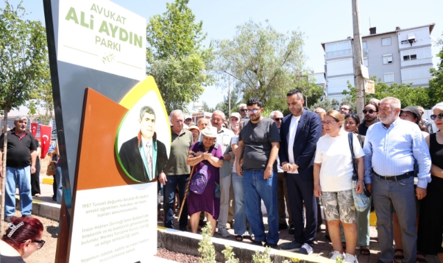 Ali Aydın’ın Adı Çiğli’de Yaşayacak
