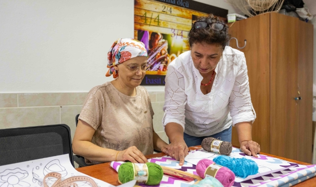 El Sanatları Kursu Kanser Hastası Yeliz’e Umut Oldu