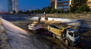 İZSU’dan Manda Çayı’nda temizlik seferberliği