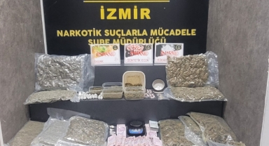 Karşıyaka'da uyuşturucu operasyonu: Kilolarca uyuşturucu ele geçirildi
