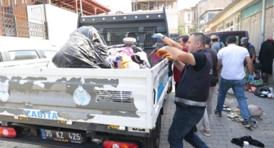 Konak zabıtasından izinsiz seyyar satışa sıkı denetim
