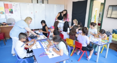 Konaklı çocuklara dolu dolu yaz programı