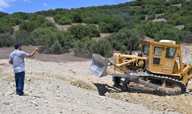 Manisa Büyükşehir’in Gölet Yatırımı Üreticiye Can Suyu Olacak