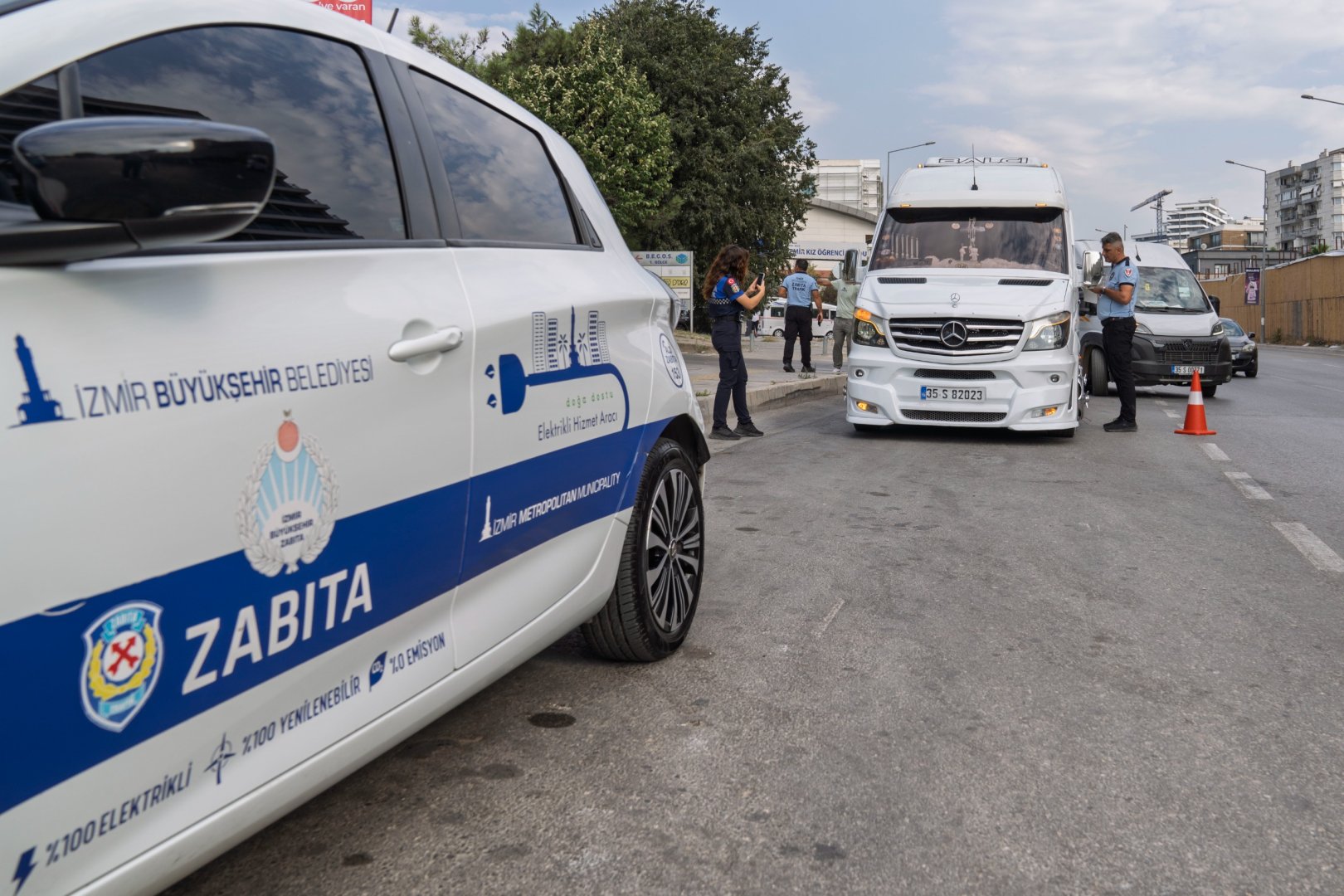 İzmir’de işçi servislerine sıkı denetim
