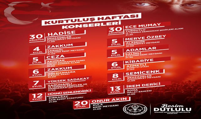 Manisa’nın Kurtuluş Coşkusu İlçelere Yayılacak