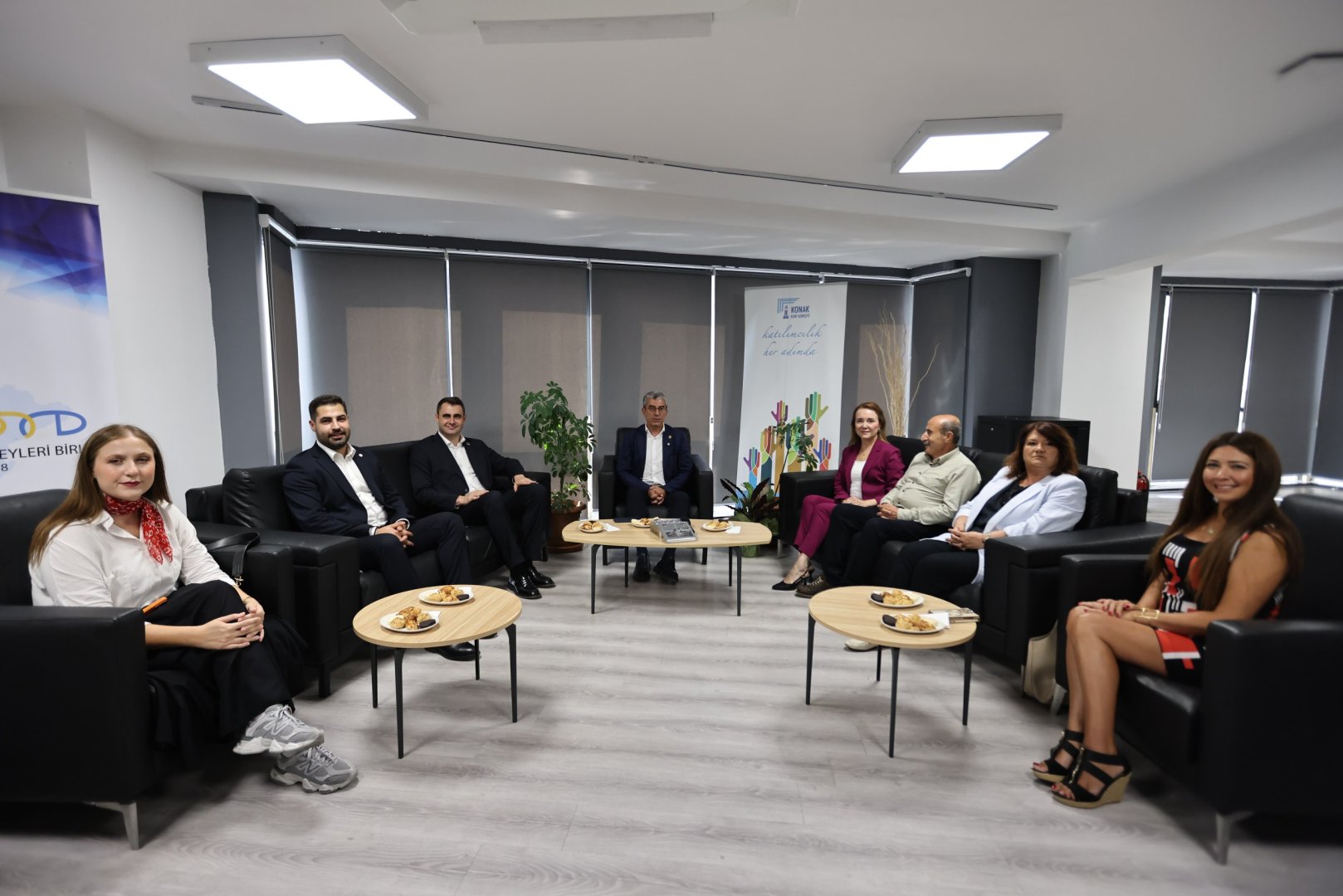 YENİ Partili Günaydın’dan Konak Kent Konseyi’ne ziyaret